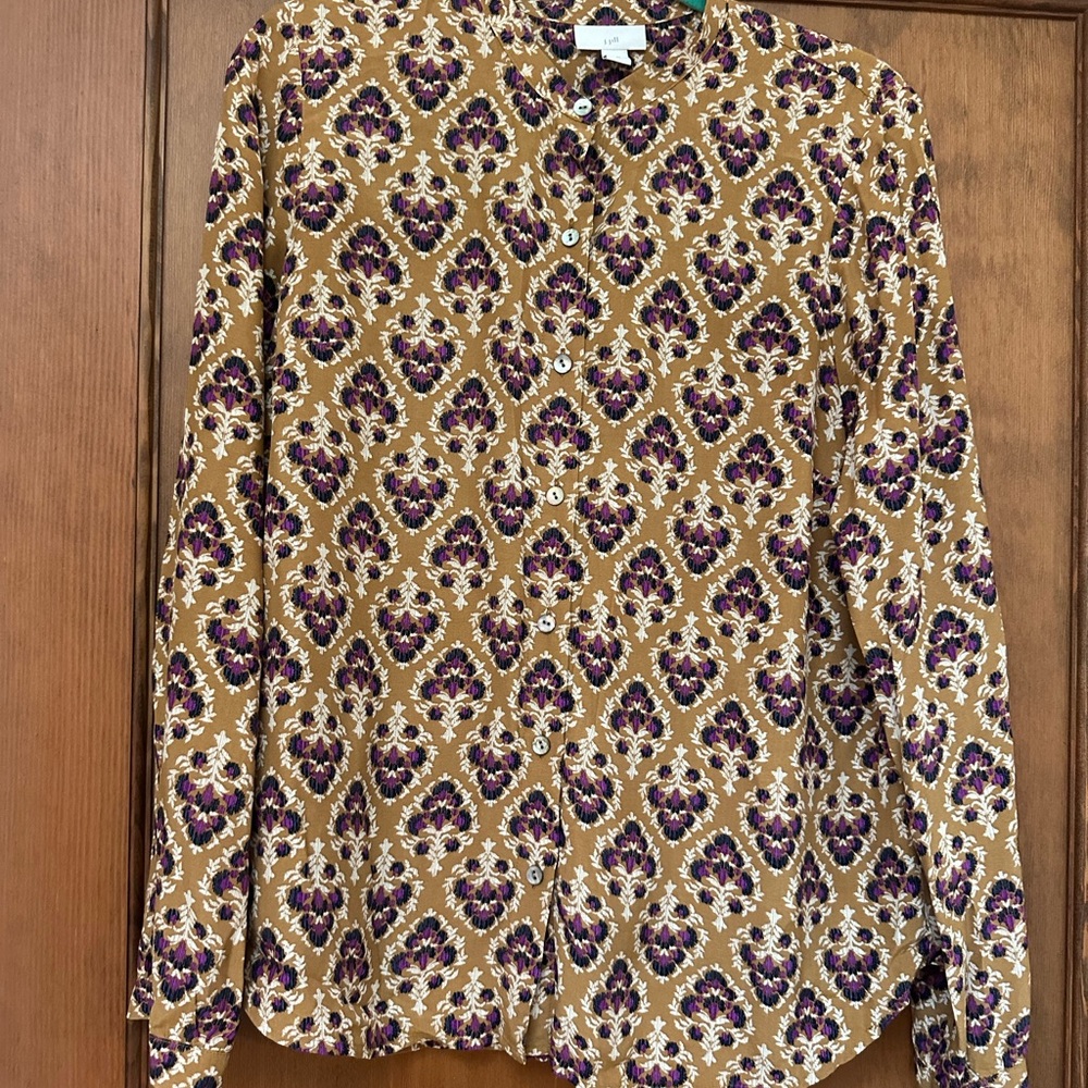 J.Jill Floral Blouse